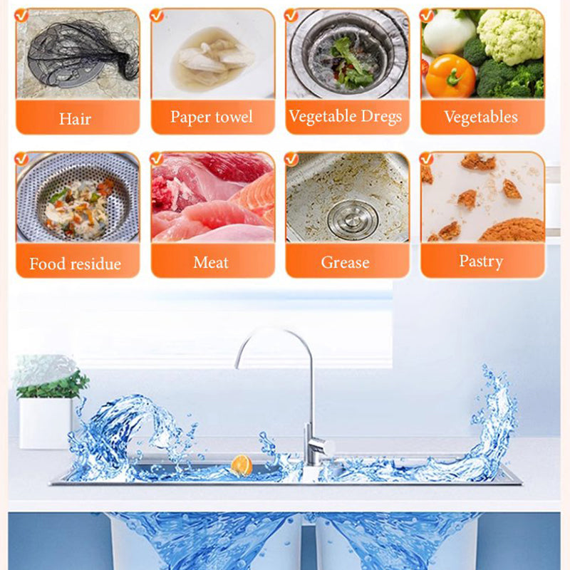 Poudre nettoyante anti-bouchon puissante usages multiples