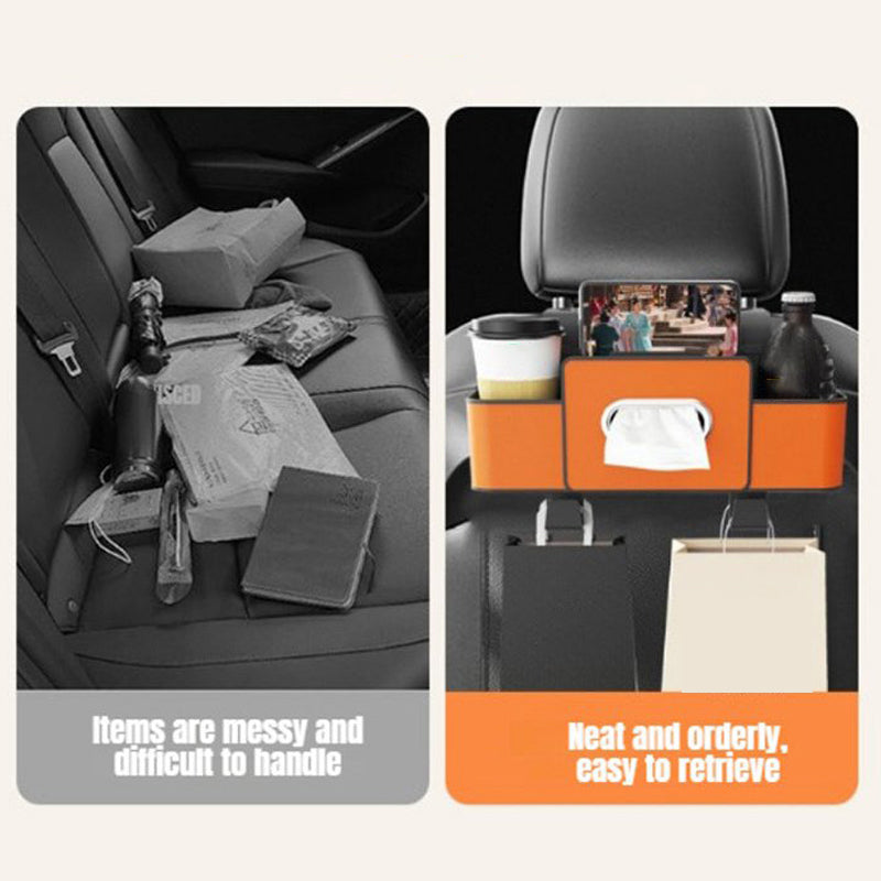 Multifunctional Car Seat Back Storage Box