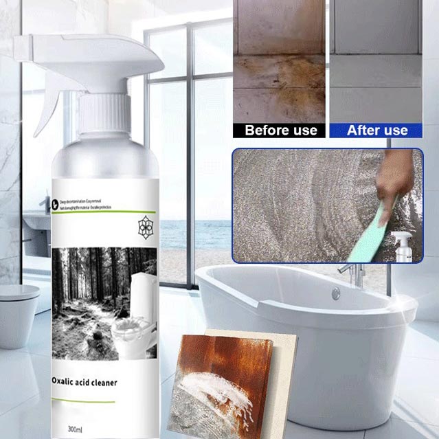 Offre spciale Dtachant multi-usages l'acide oxalique, nettoyage et dtachage des carreaux de toilettes et de salle de bain