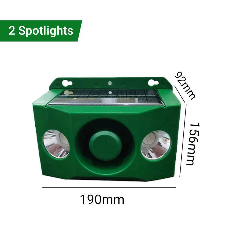 Lampe d'avertissement solaire anti - bte avec volume lev