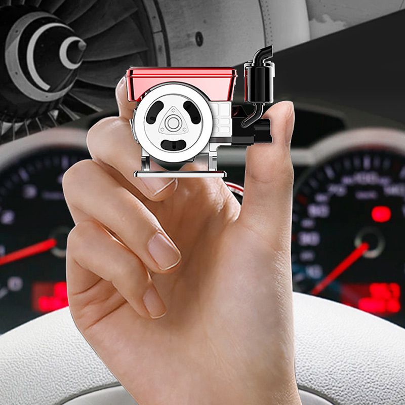 Diffuseur d'aromathrapie solaire rotation automatique pour voiture