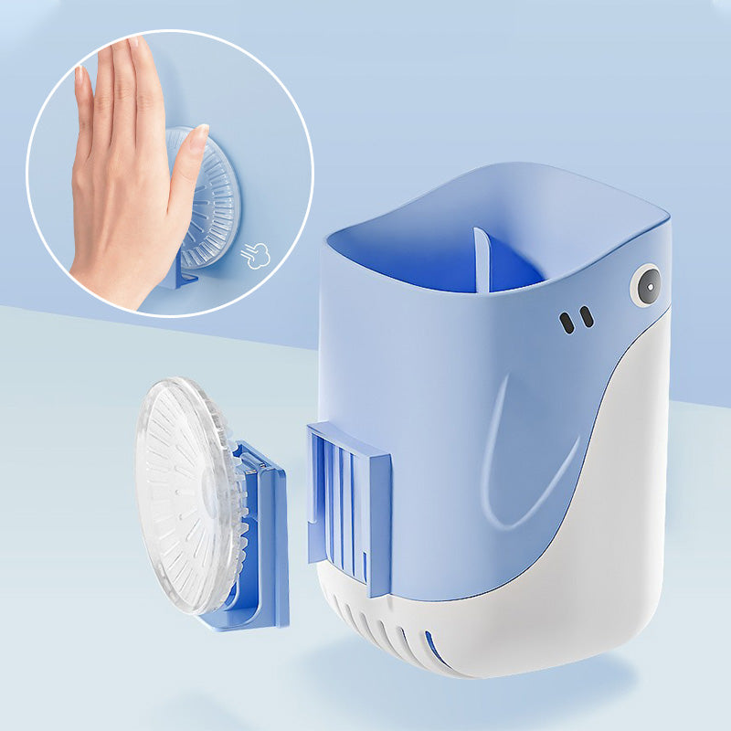 Ensemble de brosses de nettoyage murales ventouse pour toilettes