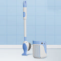 Ensemble de brosses de nettoyage murales ventouse pour toilettes
