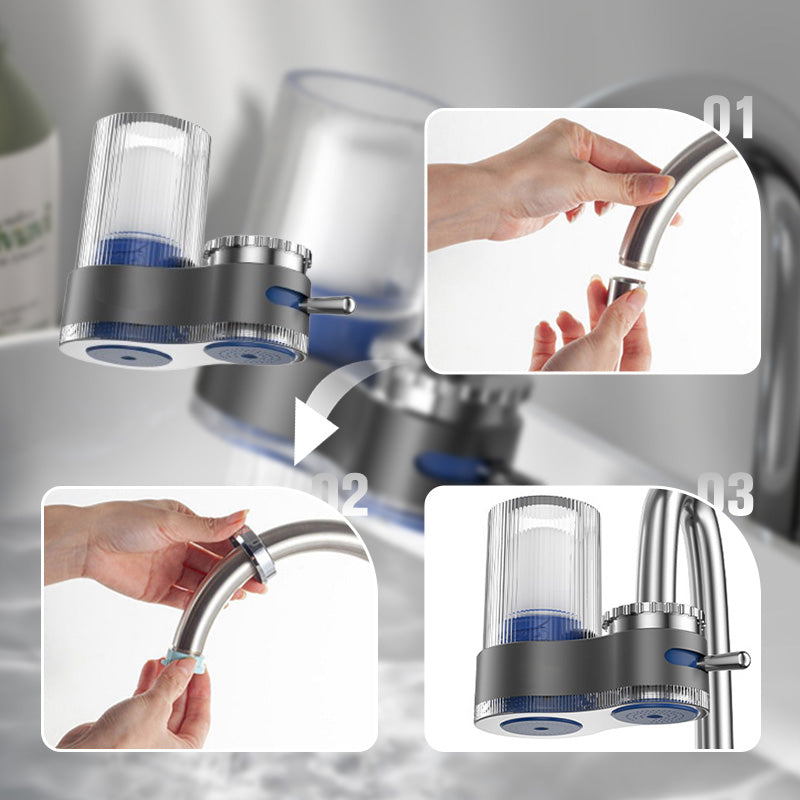 Wasserhahnfilter mit Adapter