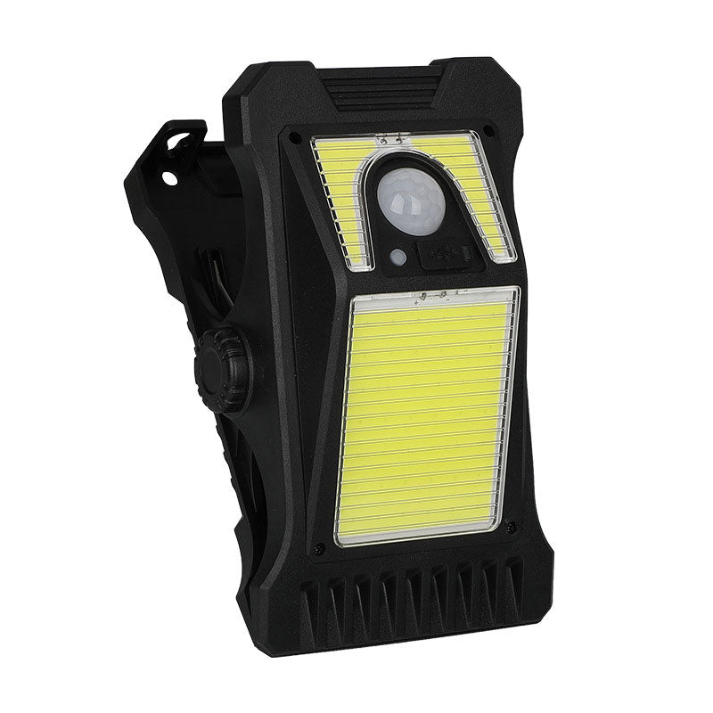 Lampes solaires d'extrieur pince avec dtecteur de mouvement