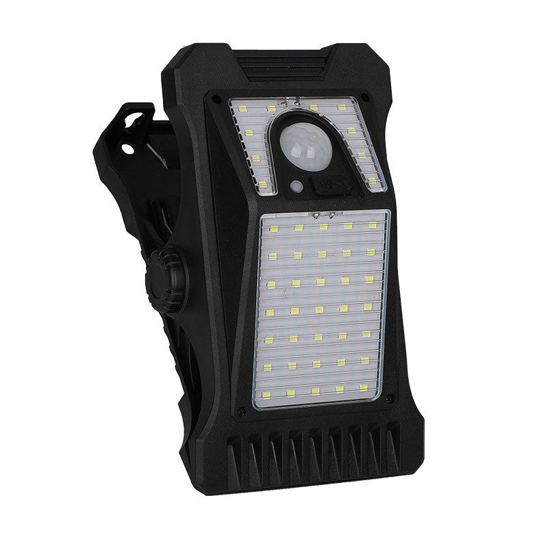 Lampes solaires d'extrieur pince avec dtecteur de mouvement