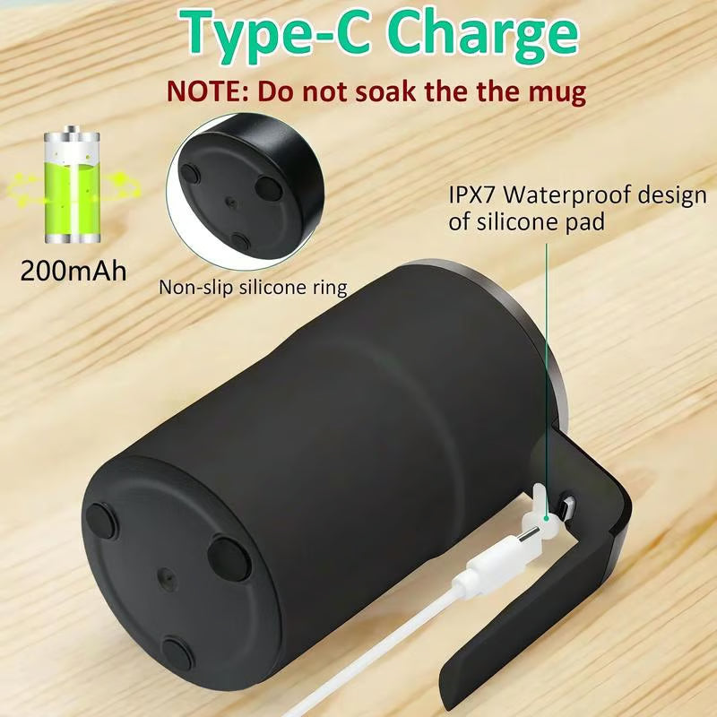 Grande 60 % DE RDUCTION Ensemble de tasses caf rechargeables agitation magntique automatique