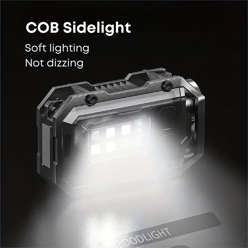 Mini lampe de poche LED rechargeable porte-cls puissante