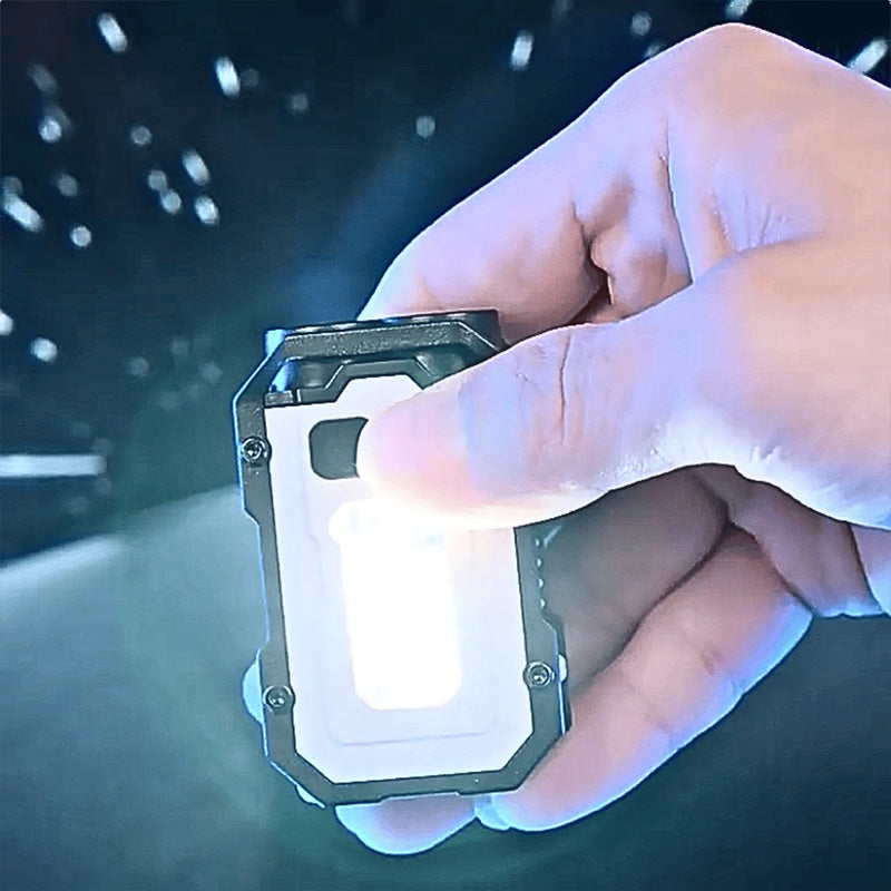 Mini lampe de poche LED rechargeable porte-cls puissante