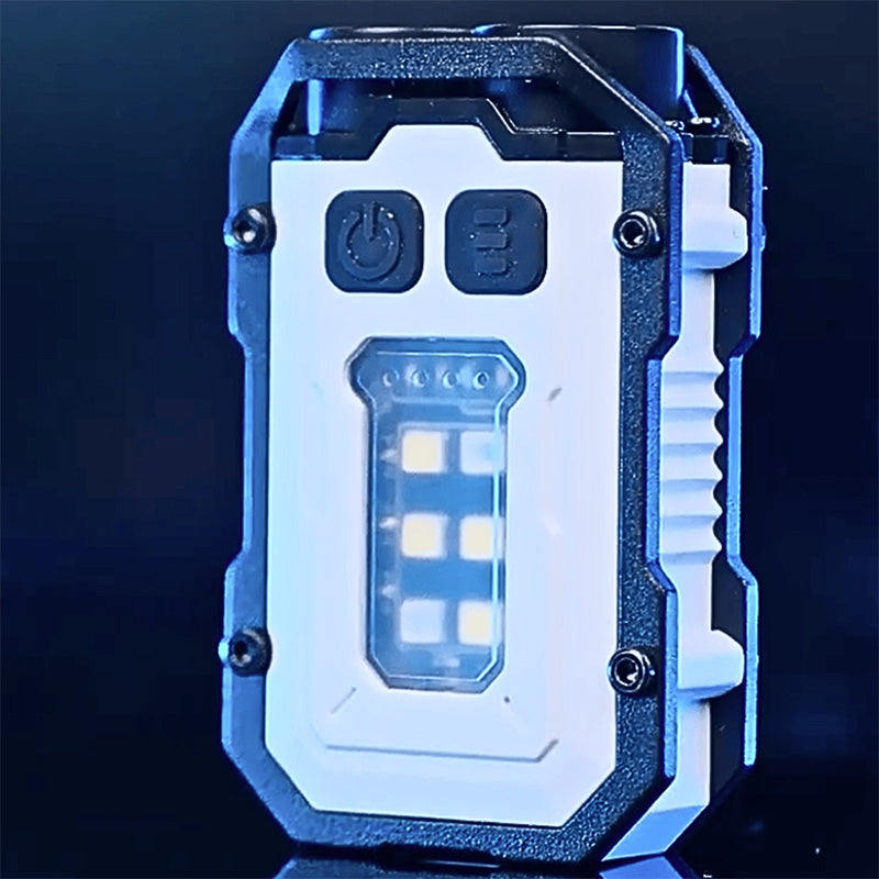Mini lampe de poche LED rechargeable porte-cls puissante