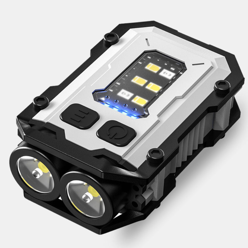 Mini lampe de poche LED rechargeable porte-cls puissante