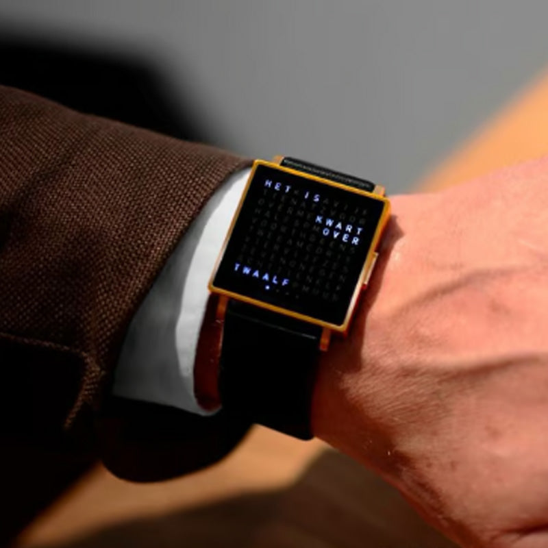Montre lectronique carre tanche pour hommes avec bracelet en acier