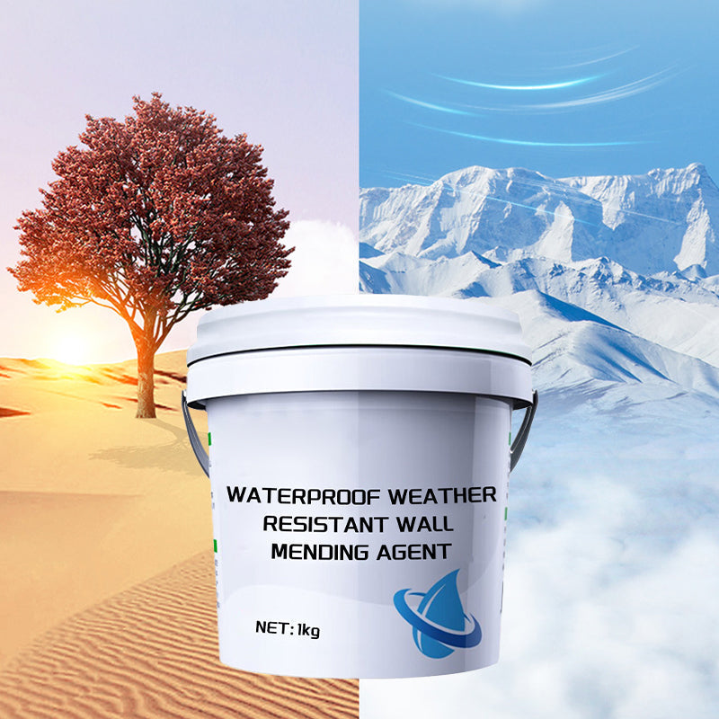 Wasserfeste und wetterbeständige Wandreparaturmasse
