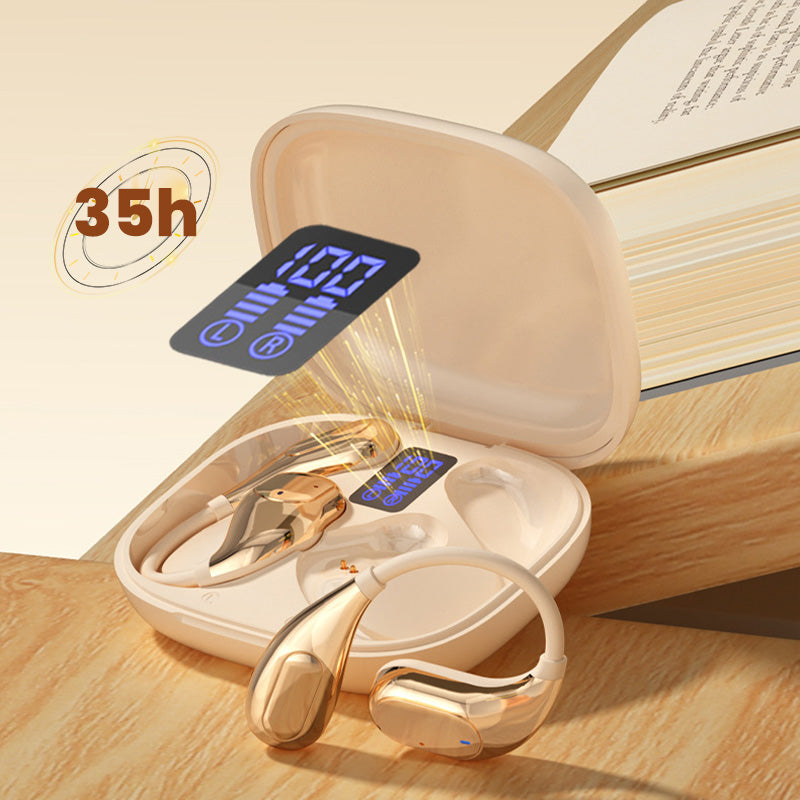 De No?l HiFi Casque Bluetooth tanche crochet doreille - Achetez-en 2 et obtenez la livraison gratuite