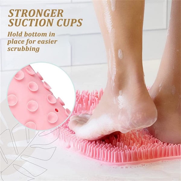 Dj + über 50 % Rabatt auf die Peeling-Massagematte für die Dusche, 500 weiche Gumminoppen, verstärkter Saugnapf. Reinigt und massiert Füße, Rücken und schwer zugängliche Stellen. Unverzichtbar unter der Dusche.