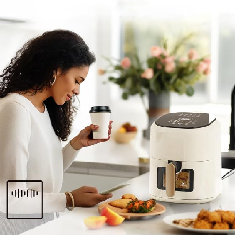 De rduction pour une dure limite Airfryer Numrique Intelligente avec Fentre Transparente