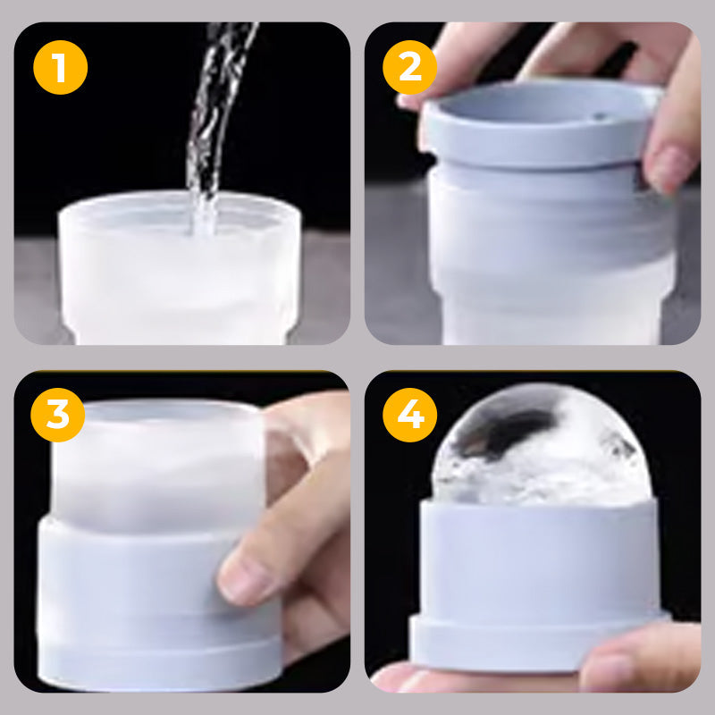 Meet the Summer Sale Portable Silicone Ice Ball Maker