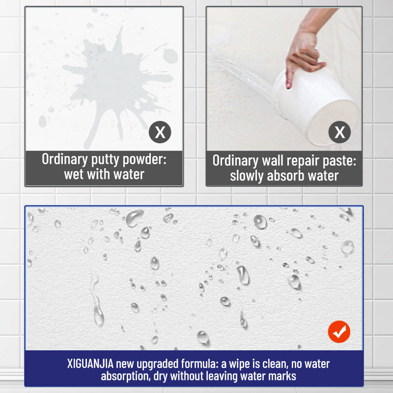 Wasserdichte und schimmelresistente Wandreparaturpaste