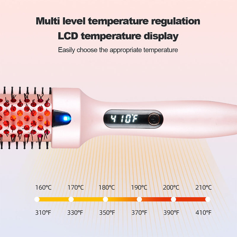 De No?l - Jusqu' 50 % de rduction Refuse collapse Peigne coiffant moelleux Brosse thermique ions ngatifs