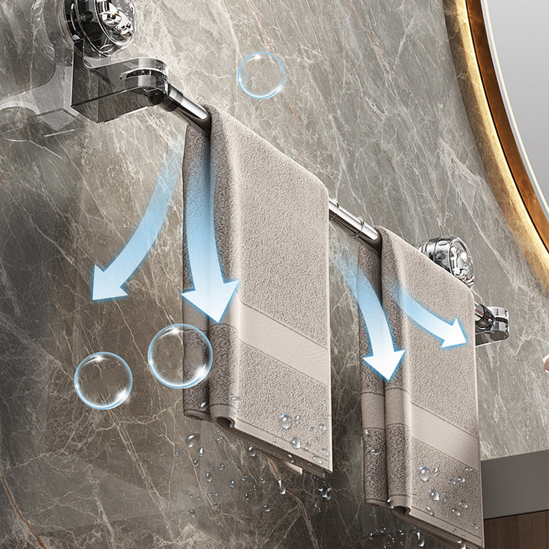 Light Luxury No-Punch - Barre porte-serviettes rtractable ventouse