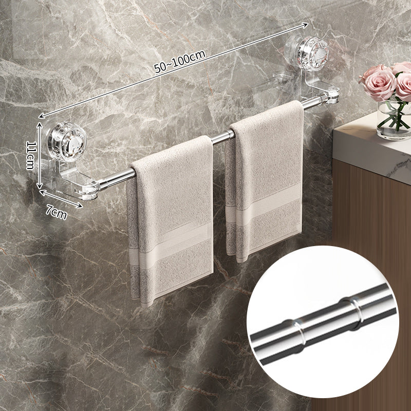 Light Luxury No-Punch - Barre porte-serviettes rtractable ventouse