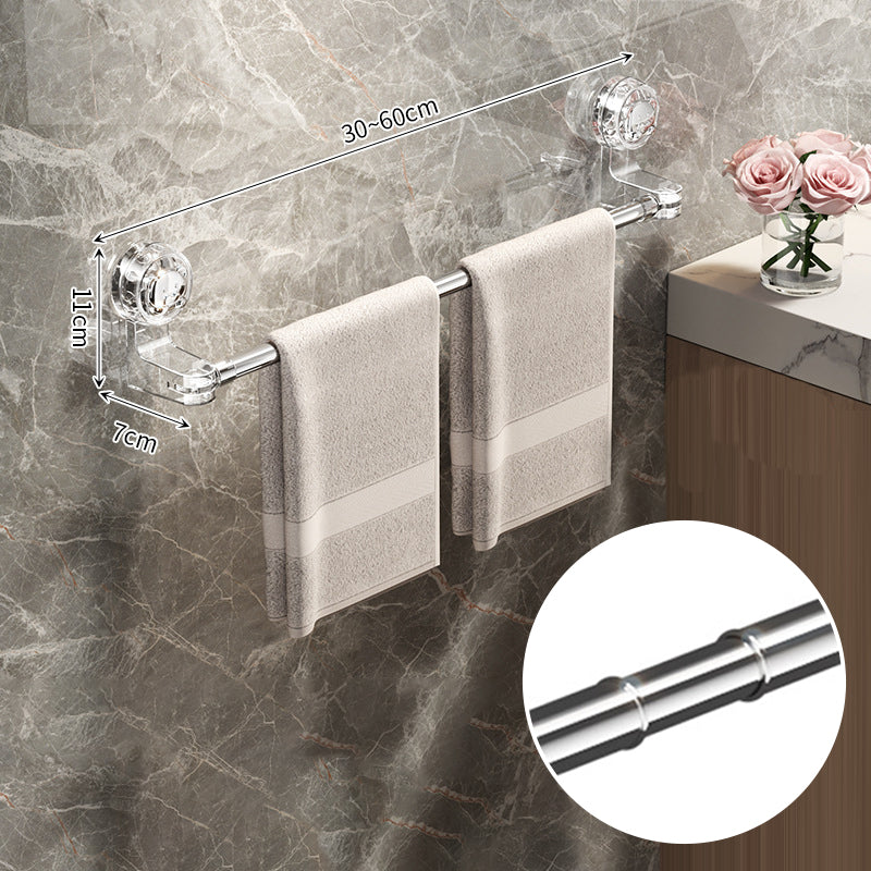 Light Luxury No-Punch - Barre porte-serviettes rtractable ventouse