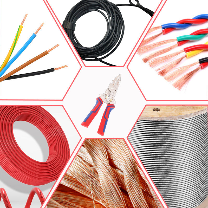 Pince multifonctionnelle pliable pour lectriciens avec fonction de mesure lectrique