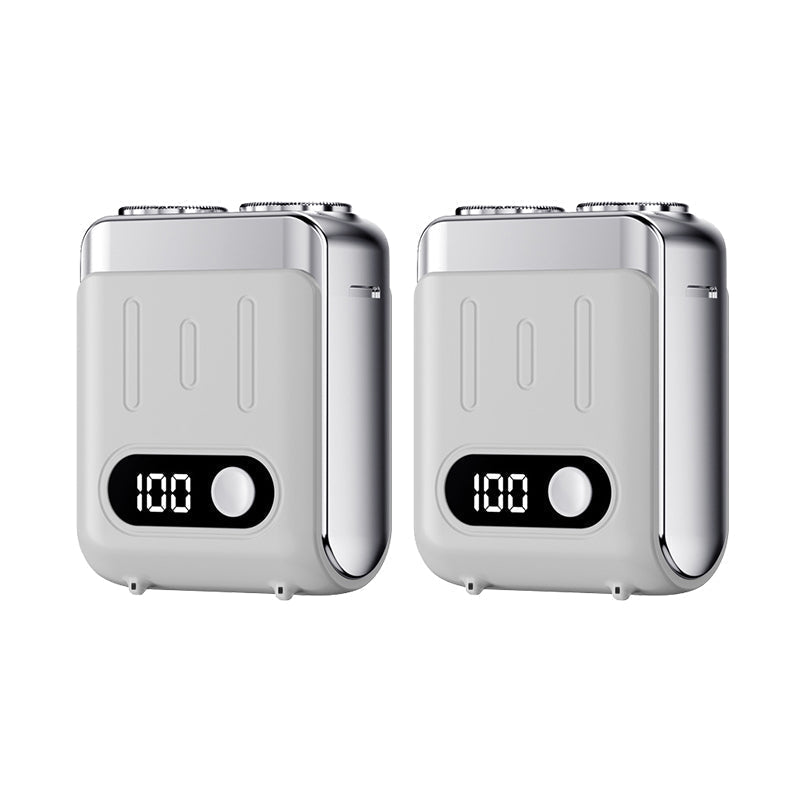 Men's Portable Mini Rotary Electric Shaver
