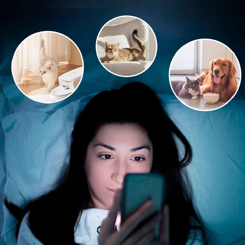 2025 Hot New Product Mobile Pet Robot Camera [HD Wireless Intelligent Remote] Special: 50%