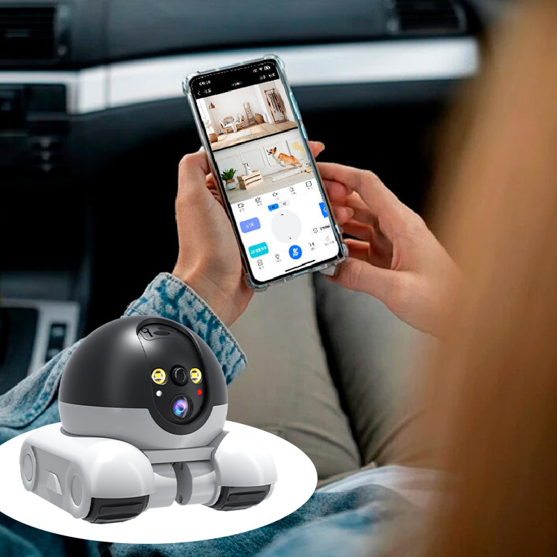 2025 Hot New Product Mobile Pet Robot Camera [HD Wireless Intelligent Remote] Special: 50%