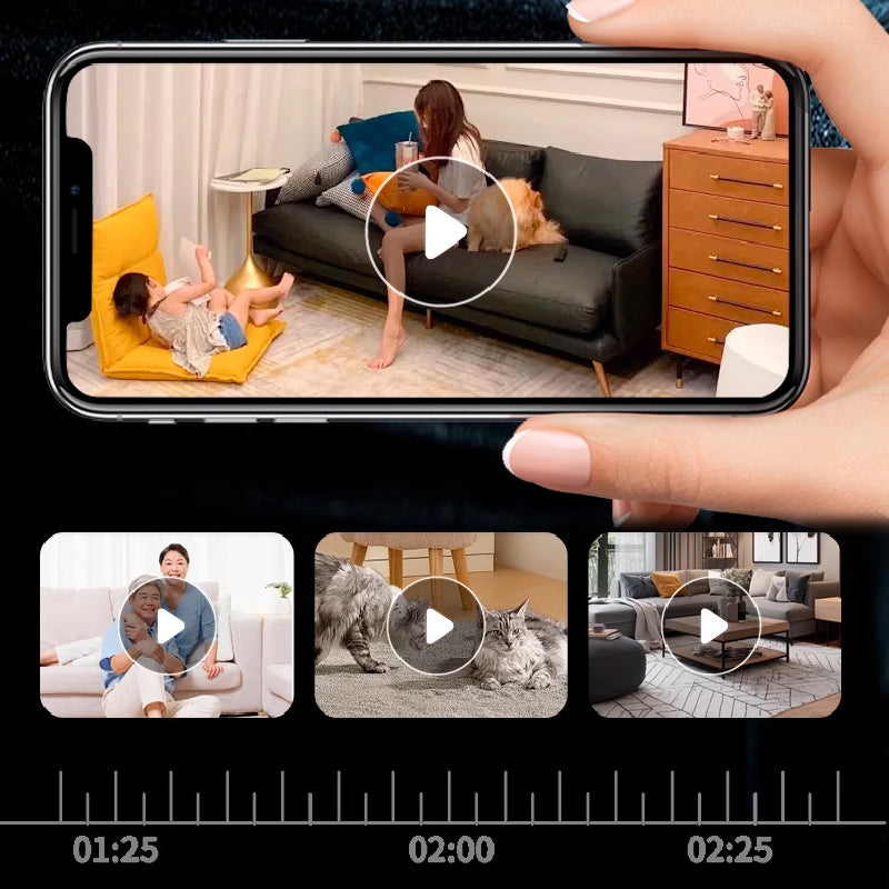 2025 Hot New Product Mobile Pet Robot Camera [HD Wireless Intelligent Remote] Special: 50%