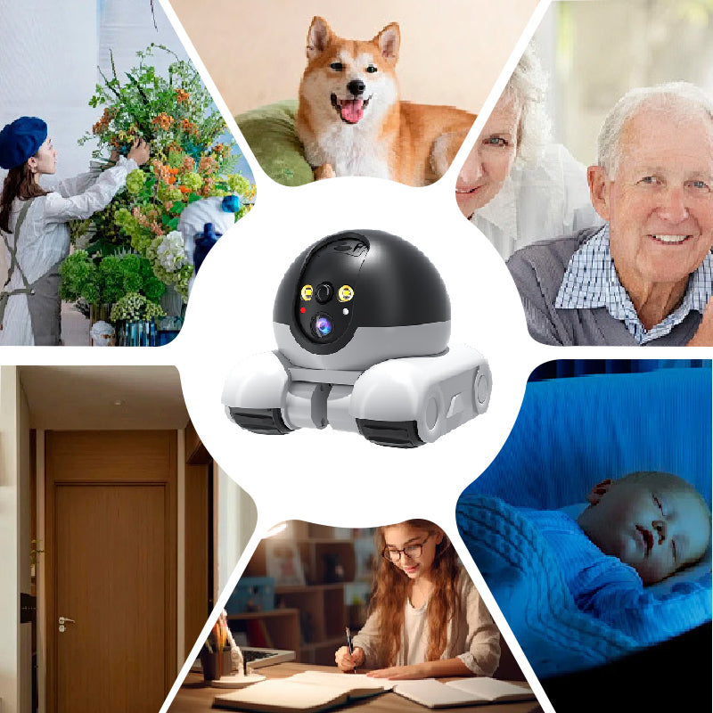 2025 Hot New Product Mobile Pet Robot Camera [HD Wireless Intelligent Remote] Special: 50%