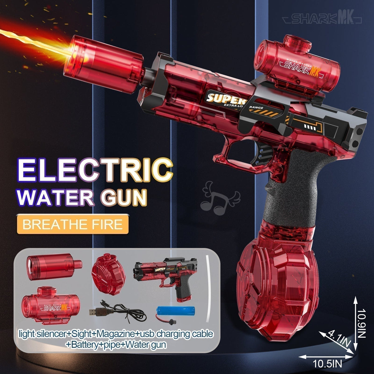 D't Pistolet eau Explosion de glace en mode rapide