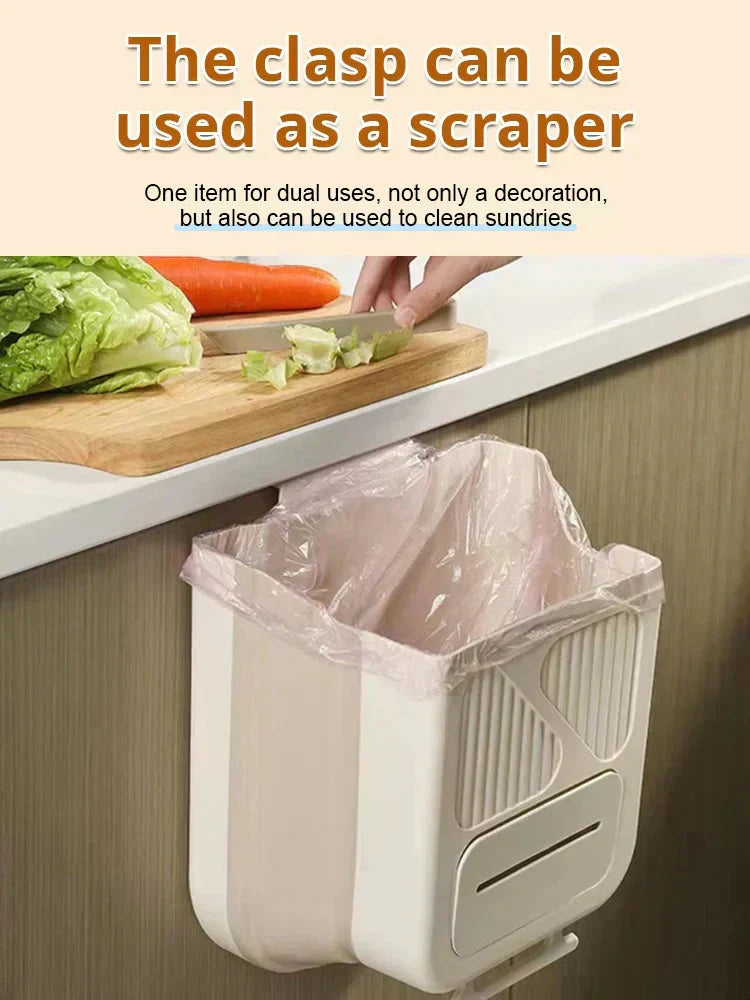 Panier Suspendu Pliable Pratique Gain de Place, Polyvalent, Idal Cuisine & Rangement