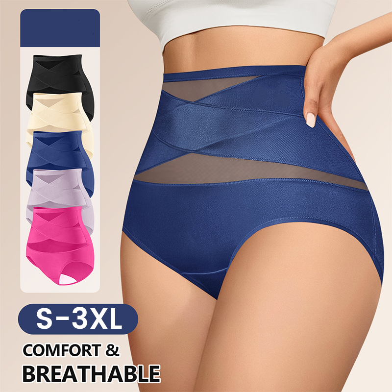 Achetez 1, obtenez 1 gratuit Sous-vtements taille haute pour femmes avec contr?le du ventre