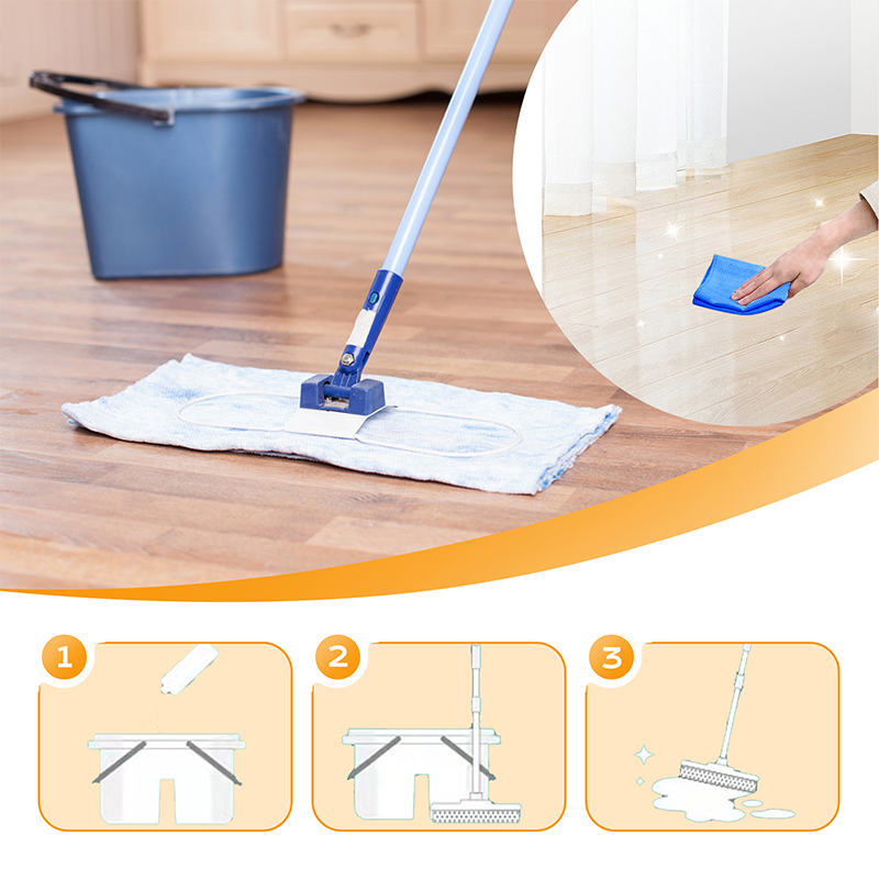 Nettoyant pour sols schage rapide et dtachant avec parfum longue dure