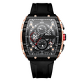 LIVRAISON GRATUITE Style cyberpunk et futuriste Montre quartz multifonctionnelle pour hommes