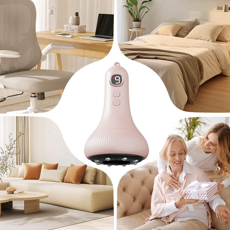Masseur intelligent ventouses et grattage