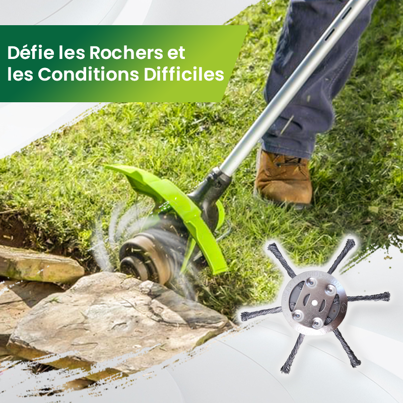 KAUFEN SIE 1, ERHALTEN SIE 1 kostenlosen Universal-Trimmerkopf, einfache Installation und langlebige Konstruktion für die Gartenarbeit