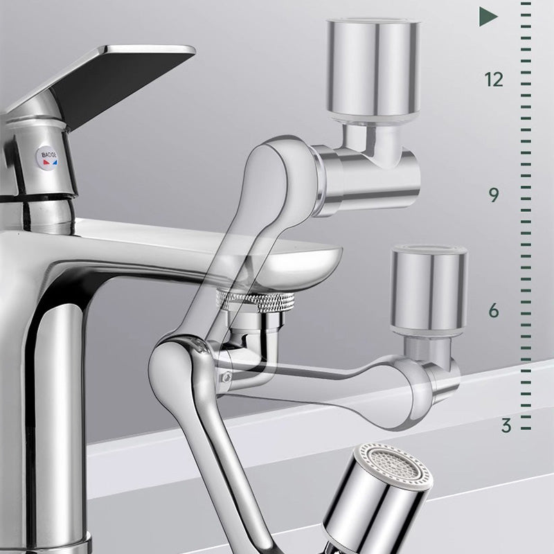 Adaptateur de robinet tanche aux claboussures 1440 et pivotant dans toutes les directions