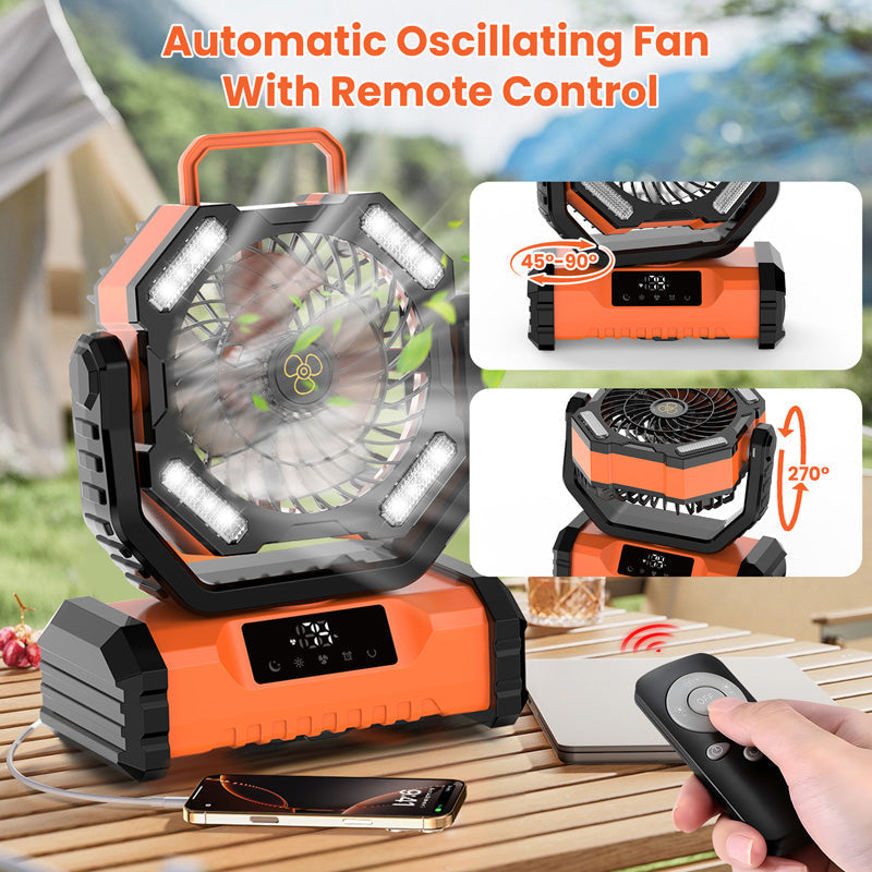 Es ist zwar etwas teuer, aber er funktioniert besser. Ventilateur Oscillant Portable avec Télécommande