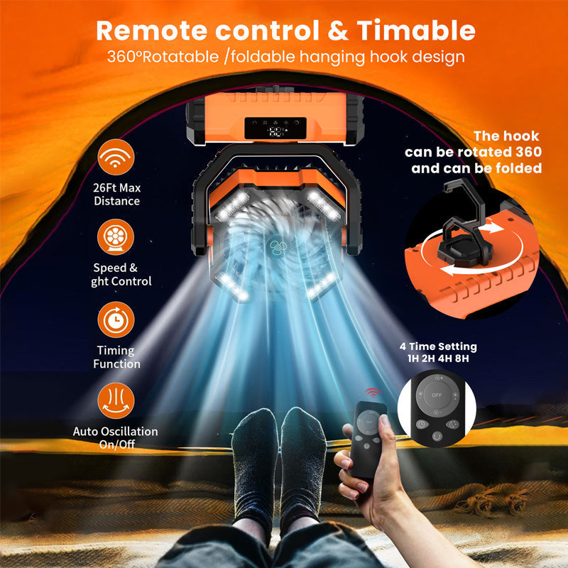 Es ist zwar etwas teuer, aber er funktioniert besser. Ventilateur Oscillant Portable avec Télécommande