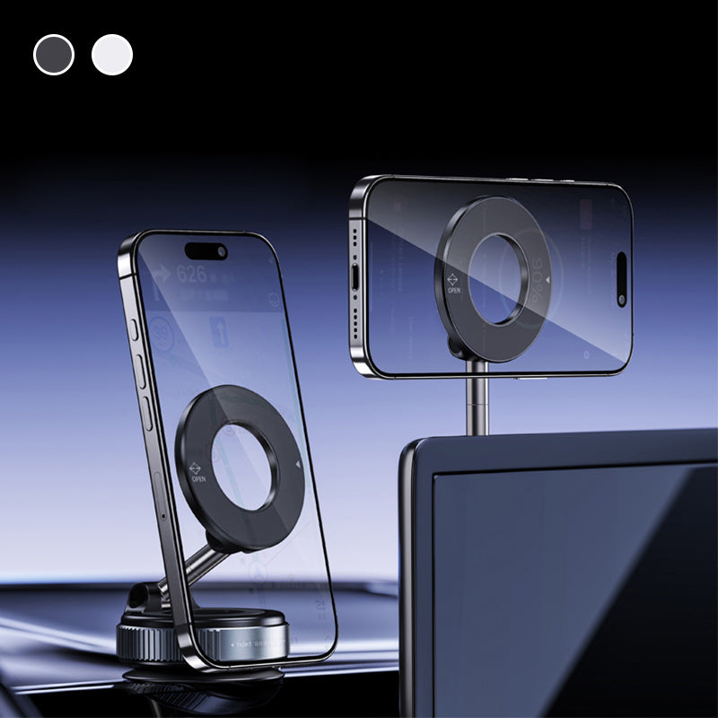 VENTE CHAUDE Support tlphone magntique pliable Parfait pour la voiture Stable, compact et facile utiliser Ne ratez pas loffre
