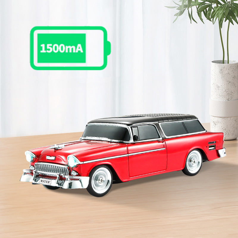 Modle de voiture rtro Haut-parleur Bluetooth sans fil
