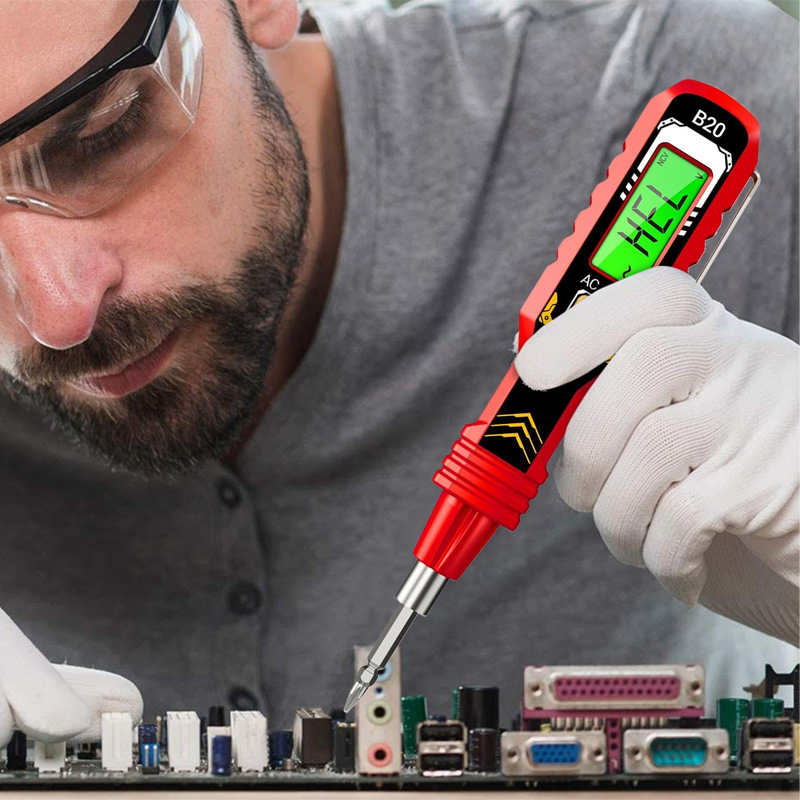 Dura Limit 63% Reduzierung Berührungsloser Spannungsprüfer mit LCD-Bildschirm