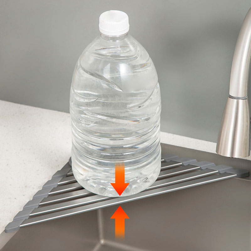 Multifunktionale Abtropfmatte für Küchenspülbecken-Ecke