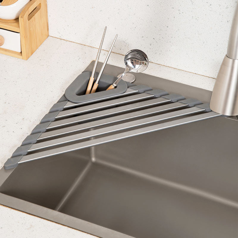 Multifunktionale Abtropfmatte für Küchenspülbecken-Ecke