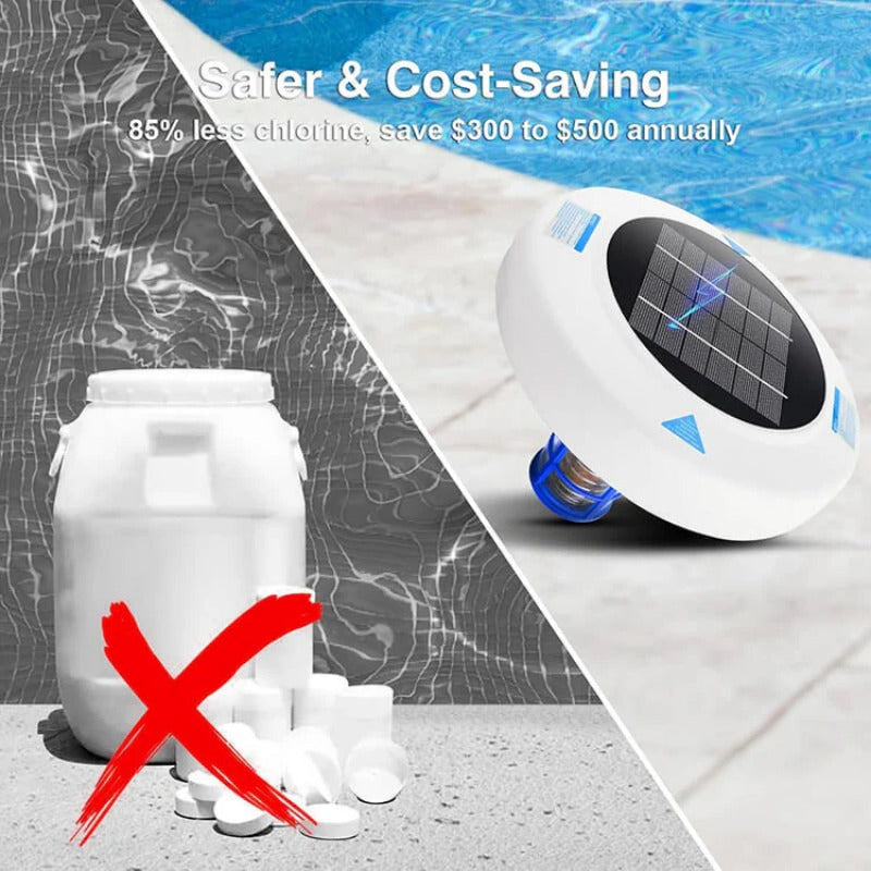 Harte Grenze 50 % Rabatt Solar-Pool-Ionisator für kristallklares Wasser