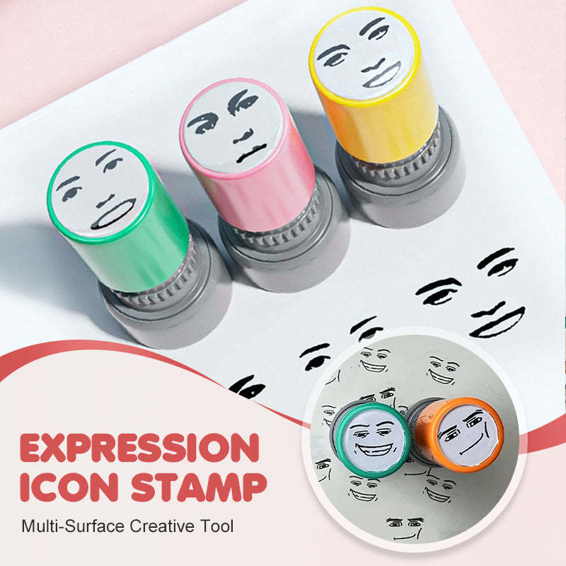 Tampon d'expression vibrante - Outil cratif multi-surfaces