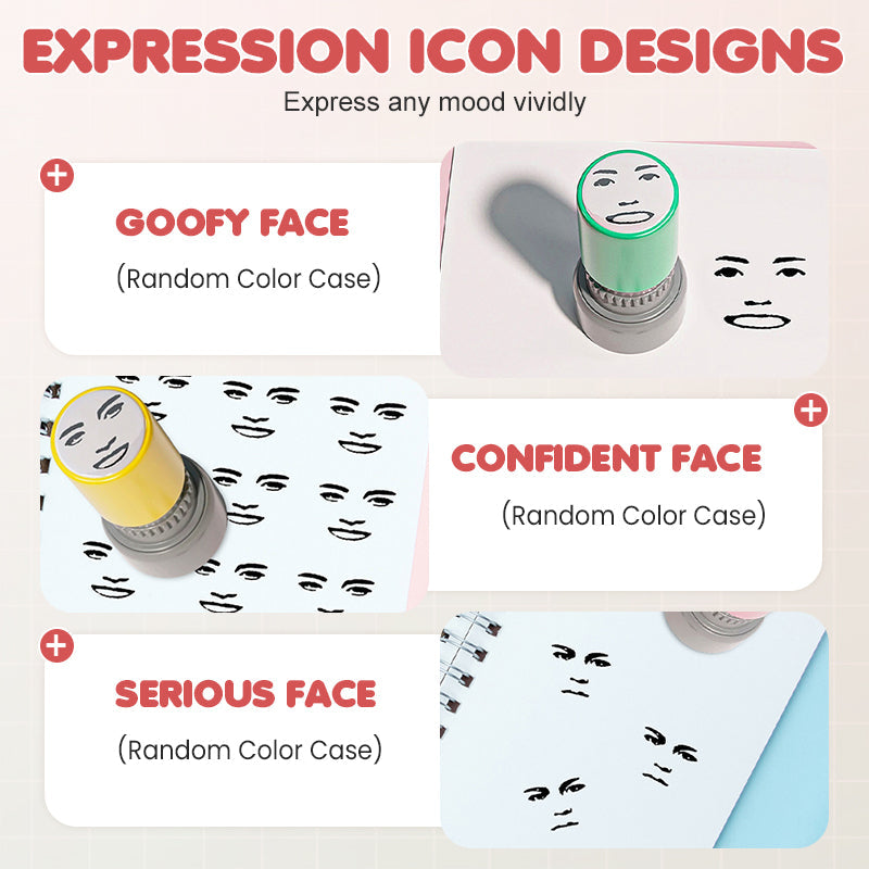 Tampon d'expression vibrante - Outil cratif multi-surfaces